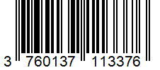 Barcode 3760137113376