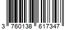 Barcode 3760138617347