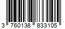 Barcode 3760138833105