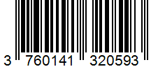 Barcode 3760141320593