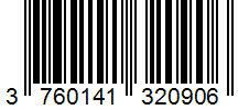 Barcode 3760141320906