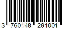 Barcode 3760148291001