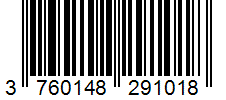 Barcode 3760148291018