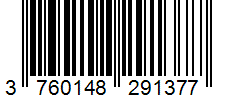 Barcode 3760148291377