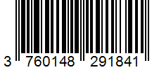 Barcode 3760148291841