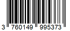 Barcode 3760149995373