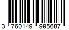 Barcode 3760149995687