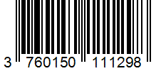 Barcode 3760150111298