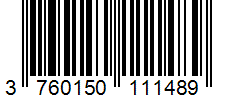 Barcode 3760150111489