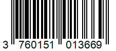 Barcode 3760151013669