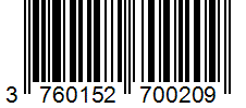 Barcode 3760152700209