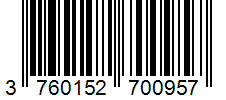 Barcode 3760152700957