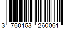 Barcode 3760153260061