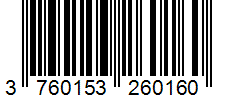 Barcode 3760153260160