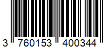 Barcode 3760153400344