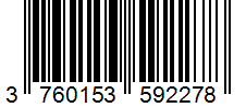 Barcode 3760153592278