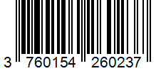 Barcode 3760154260237