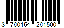 Barcode 3760154261500