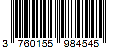 Barcode 3760155984545