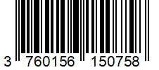 Barcode 3760156150758