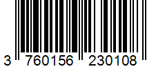 Barcode 3760156230108
