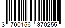 Barcode 3760156370255