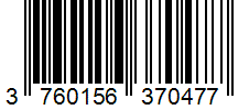 Barcode 3760156370477