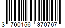 Barcode 3760156370767