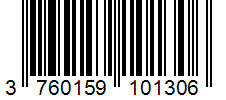 Barcode 3760159101306