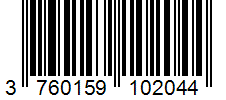Barcode 3760159102044