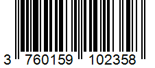 Barcode 3760159102358
