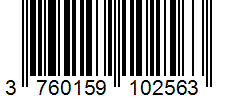 Barcode 3760159102563