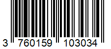 Barcode 3760159103034