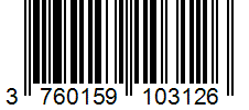 Barcode 3760159103126