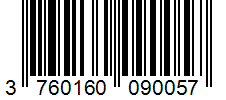 Barcode 3760160090057