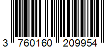 Barcode 3760160209954