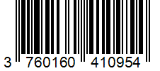 Barcode 3760160410954