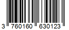 Barcode 3760160630123