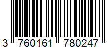 Barcode 3760161780247