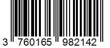 Barcode 3760165982142