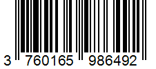 Barcode 3760165986492