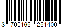 Barcode 3760166261406