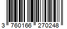 Barcode 3760166270248