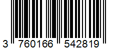Barcode 3760166542819
