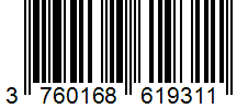 Barcode 3760168619311