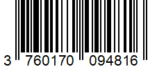 Barcode 3760170094816