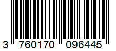 Barcode 3760170096445