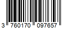 Barcode 3760170097657