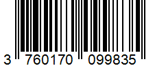 Barcode 3760170099835