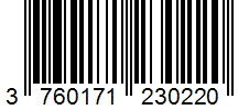 Barcode 3760171230220